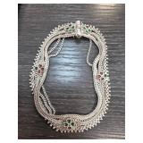 Sterling Silver Anklet Pajeb 44.9g