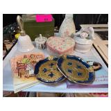 Decorative Ceramics and Boxed Recipe Cards