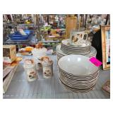 Baroque Hearthside Stoneware Japan Dinnerware Set