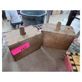 Wooden Butter Molds with Handles