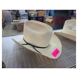 Straw Western Hat with Black Band