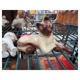 Ceramic Siamese Cat Figurine