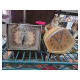 Two Vintage Alarm Clocks
