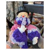 Vintage Clown w Crocheted Outfit Nightmare Fuel