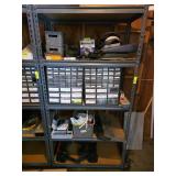 Metal Shelf Unit No Contents