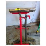 Adjustable Roller Stand with Dual Legs