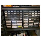 Multi-Drawer Storage Organizer with Contents