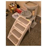 Pet Furniture and Storage Shelf Lot
