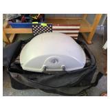 Weber Gas Grill with Carrying Case and Brush