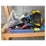 Tray of Assorted Tools and Accessories