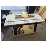 Ryobi Router Table with Porter-Cable Router