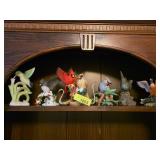 Bird Figurines, Multiple Materials