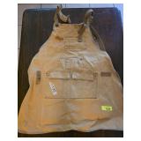 Canvas Bib Apron with Adjustable Straps