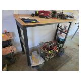 Heavy-Duty Workbench with Power Strip