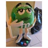 Green M&M 1990s Store Display Figure
