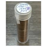 Roll of Wheat Pennies from 1930-1939