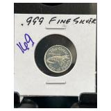 .999 Fine Silver State of Florida Coin