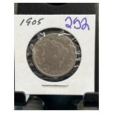 1905 Liberty Head V Nickel
