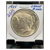1925 Peace Dollar in Brilliant Uncirculated Condit
