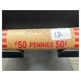 Roll of Steel Wheat Penniesï¿½