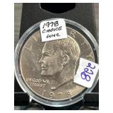 1978 Eisenhower Dollar Coin in Uncirculated Condit