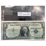 1957A One Dollar Silver Certificate