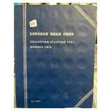 Lincoln Head Cent Collection Starting 1941