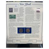 New York State Collectible Numismatic Display