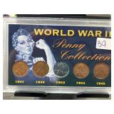 World War II Penny Collection Set