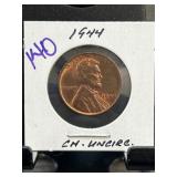1944 Lincoln Wheat Penny ' Uncirculated