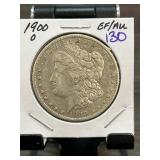 1900-O Morgan Silver Dollar EF/AU Condition