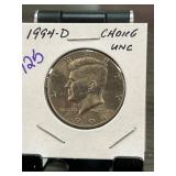 1994-D Kennedy Half Dollar in Choice Uncirculated