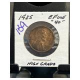 1925 Lincoln Wheat Cent in High Grade