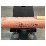 1963-D Lincoln Cent Roll in Original Wrapper