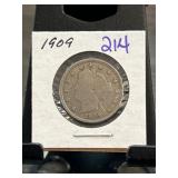 1909 Liberty Head Nickel in Holder