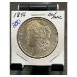 1896 Morgan Silver Dollar AU/UNC Condition