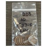 1927-S Lincoln Wheat Cents