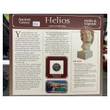 Helios Silver Didrachm Coin Display