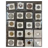 World Coins in Holders