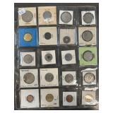 Coins in Display Sleeves