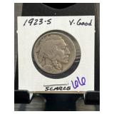 1923-S Buffalo Nickel, Very Good Condition