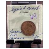 1849 California Gold Rush Token