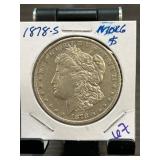 1878-S Morgan Silver Dollar Coin