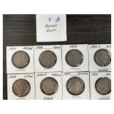 Buffalo Nickels, Dates 1917'1935