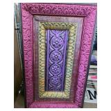 Decorative Metal Panel with Ornate Design