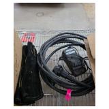 Hitachi Charger With Cable and Gloves