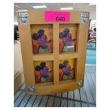 Disney Wooden Box with Mickey Mouse Design