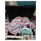 Vintage Hotel Labels and Box