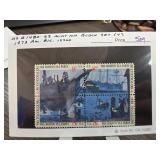 1973 US #1480 Boston Tea Party Block Set