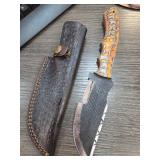 Custom Handmade Knife with Sheath
